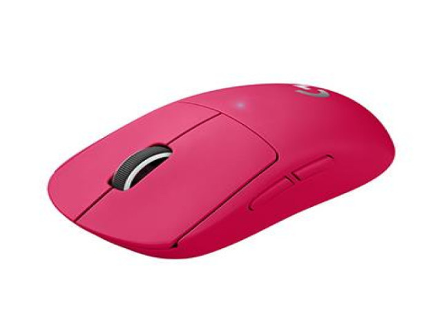 羅技 Logitech PRO X SUPERLIGHT 超輕量電競滑鼠-桃紅 910-005959